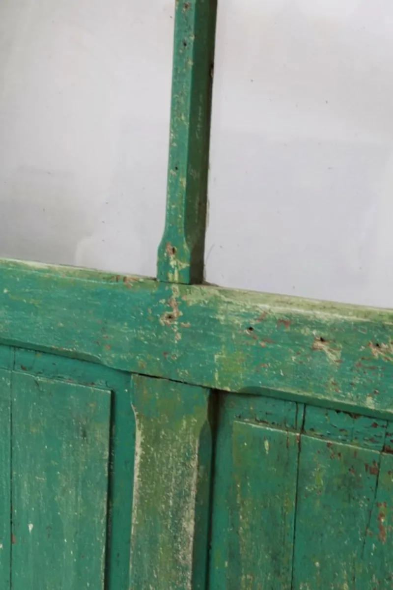 Clearance Pamono Vintage Italian Green Wooden Door, Capri, 1960s