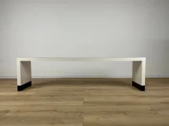 Pamono Vintage Italian Laminated Wood Bench, 1980s> Benches