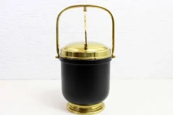 Pamono vintage Italian Macabo Ice Bucket, 1970> Ice Buckets & Wine Coolers