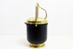 Pamono vintage Italian Macabo Ice Bucket, 1970> Ice Buckets & Wine Coolers