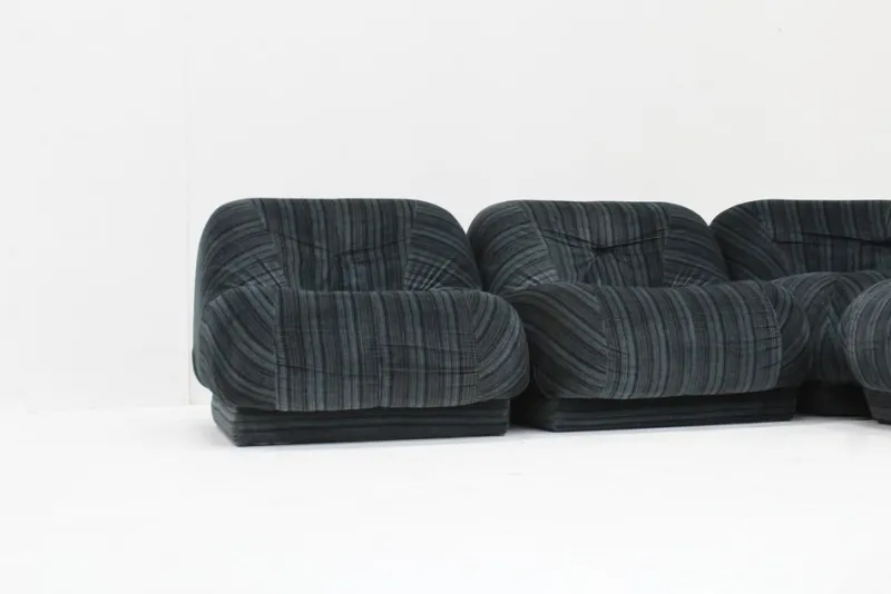 Discount Pamono Vintage Italian Modular Sectional Sofa 1970s, Set of 4