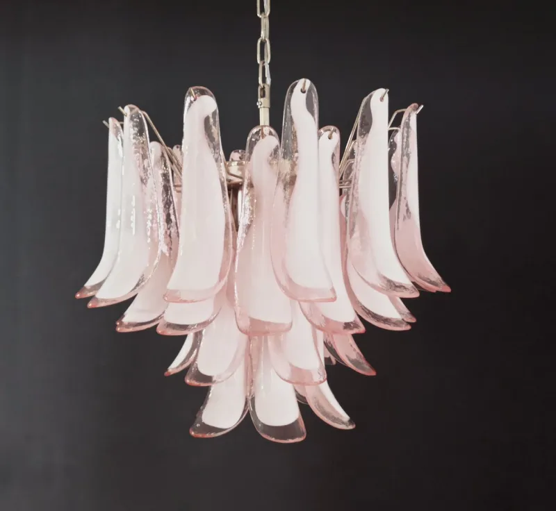 Hot Pamono Vintage Italian Murano Chandelier from Mazzega, 1990