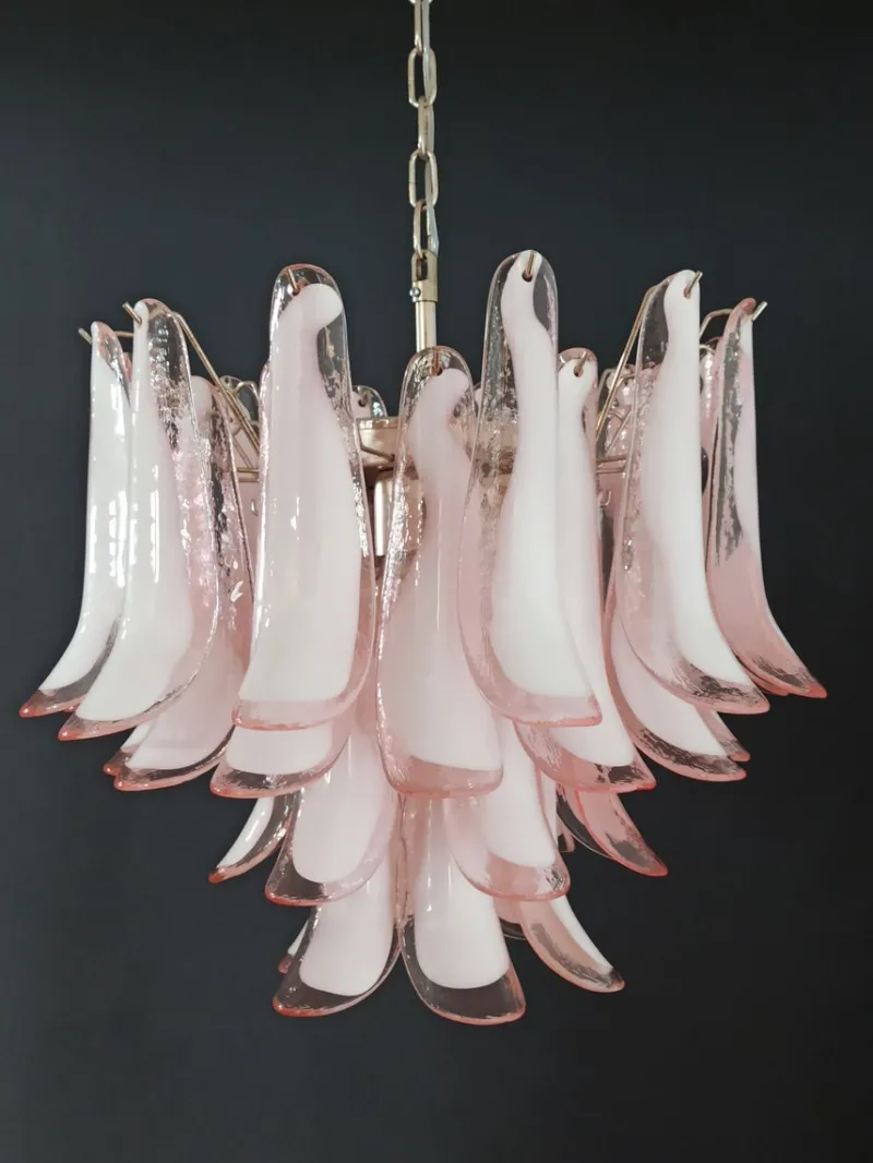Hot Pamono Vintage Italian Murano Chandelier from Mazzega, 1990