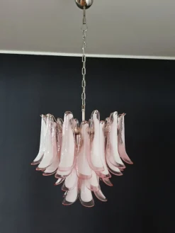 Hot Pamono Vintage Italian Murano Chandelier from Mazzega, 1990