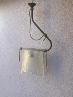Pamono Vintage Italian Murano Glass Ceiling Light, 1950s> Ceiling Lights