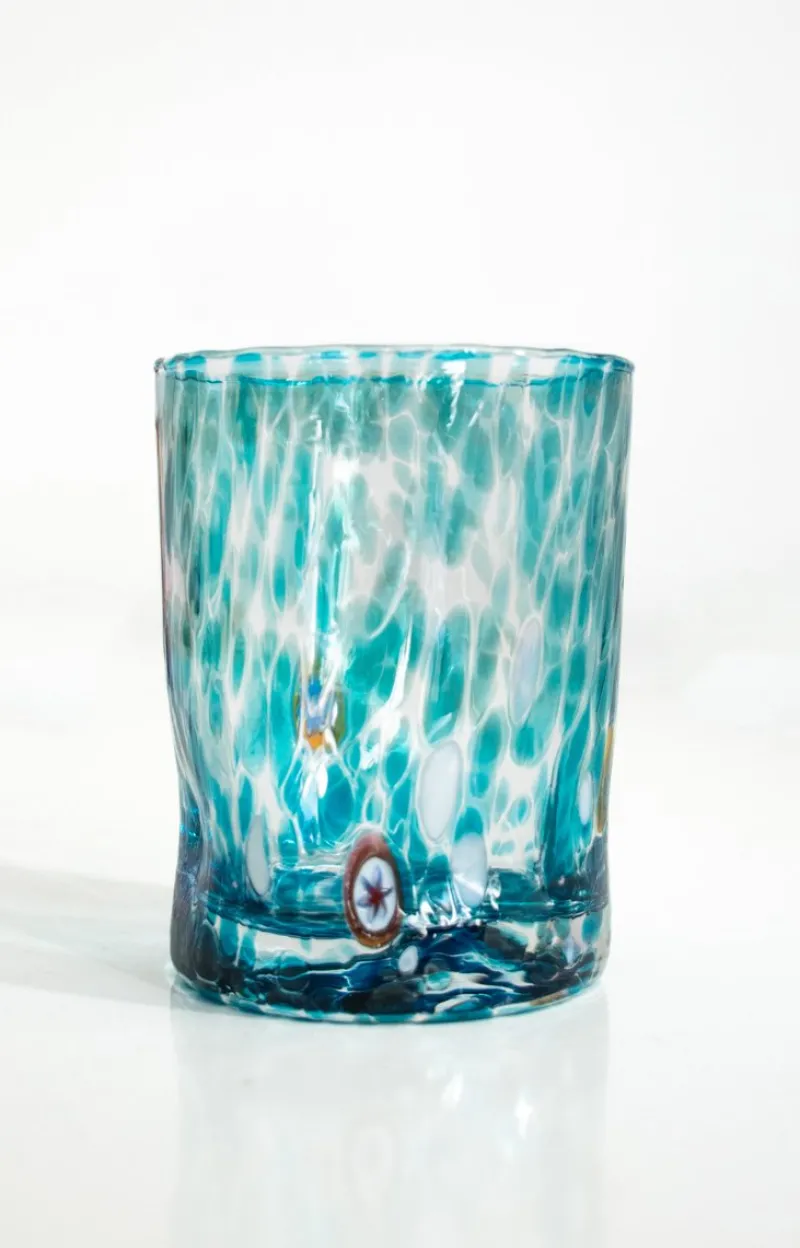 New Pamono Vintage Italian Murano Glass Water Glasses by Maryana Iskra Verres for Ribes, Set of 6