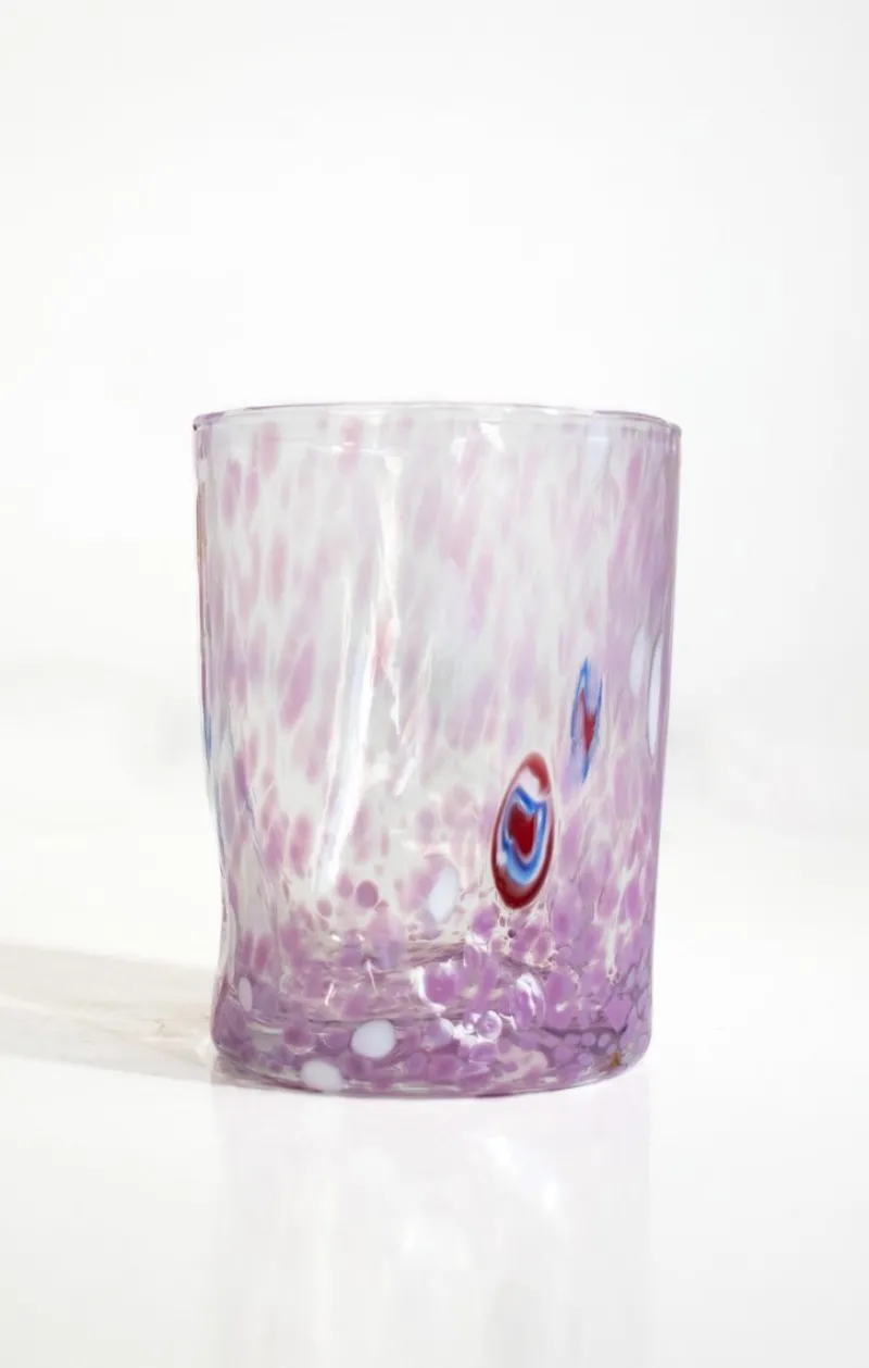 New Pamono Vintage Italian Murano Glass Water Glasses by Maryana Iskra Verres for Ribes, Set of 6