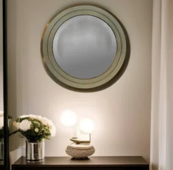 Outlet Pamono Vintage Italian Narciso Wall Round Mirror by Sergio Mazza for Artemide, 1970s
