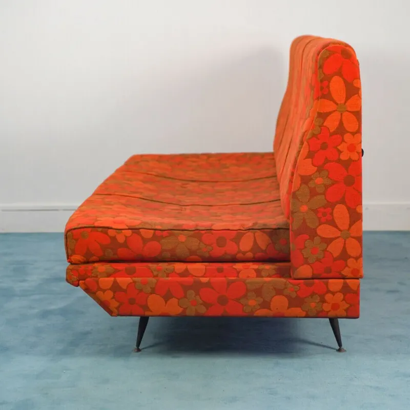Pamono Vintage Italian Orange Sofa, 1960s> Couches & Sofas
