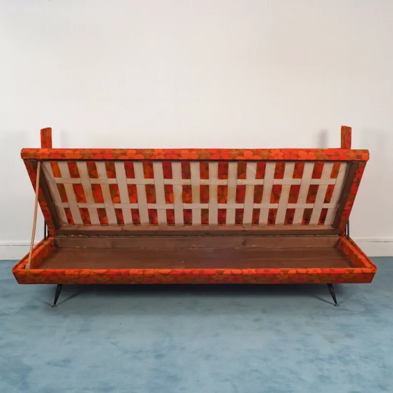 Pamono Vintage Italian Orange Sofa, 1960s> Couches & Sofas