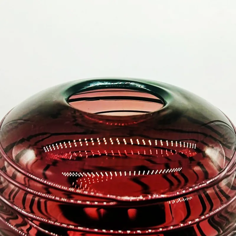 Pamono Vintage Italian Purple Vase in Murano Glass, 1970s> Vases