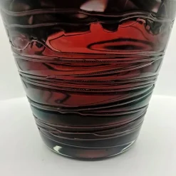 Pamono Vintage Italian Purple Vase in Murano Glass, 1970s><noscript><img width=