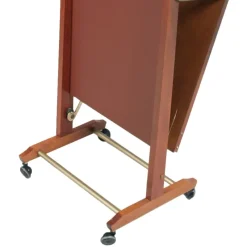 Pamono Vintage Italian Servomuto Valet Trouser Press in Walnut by Fratelli Reguitti><noscript><img width=