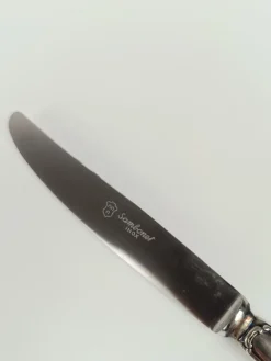 Pamono Vintage Italian Silver-Plated Cutlery Set Mod Baroque from Sambonet, 1960s, Set of 36><noscript><img width=