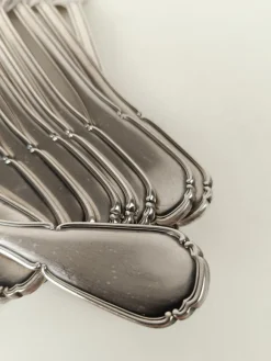 Pamono Vintage Italian Silver-Plated Cutlery Set Mod Baroque from Sambonet, 1960s, Set of 36><noscript><img width=