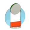 Pamono Vintage Italian Table Mirror by Michele De Lucchi, 1980s