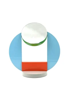 Pamono Vintage Italian Table Mirror by Michele De Lucchi, 1980s