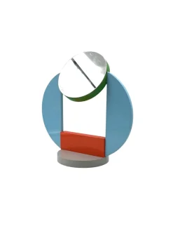 Pamono Vintage Italian Table Mirror by Michele De Lucchi, 1980s