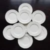 Pamono Vintage Ivory Earthenware Dessert Plates by Marli Fretwork, 1980s, Set of 10> Dinner Plates & Bowls