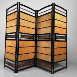 Pamono Vintage Japanese Folding Screen, 1960s><noscript><img width=