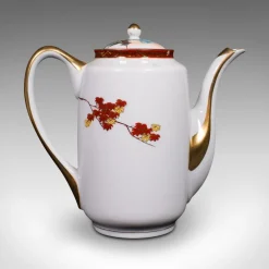 Pamono Vintage Japanese 4-Person Tea Set in Ceramic, 1940s, Set of 13><noscript><img width=
