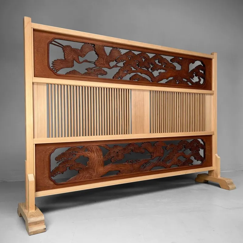 Pamono Vintage Japanese Room Divider, 1920s> Room Dividers & Screens