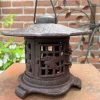 Pamono Vintage Japanese Style Cast Iron Pagode Garden Lantern, 1970s> Garden Accessories