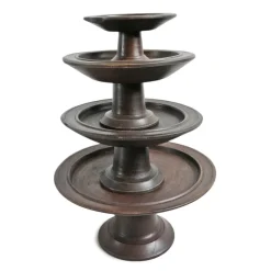 Pamono Vintage Java Pedestal Tray, 1970s><noscript><img width=