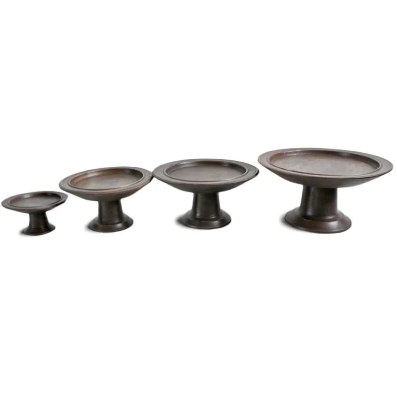 Pamono Vintage Java Pedestal Tray, 1970s> Trays