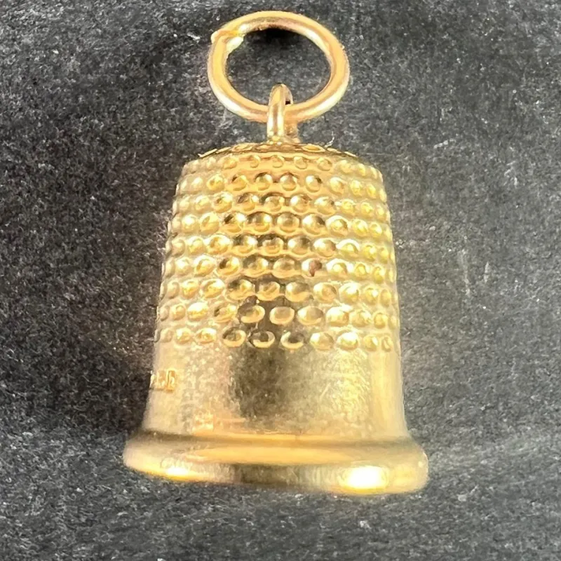 Pamono Vintage 9k Yellow Gold Charm Pendant, 1990s> Necklaces