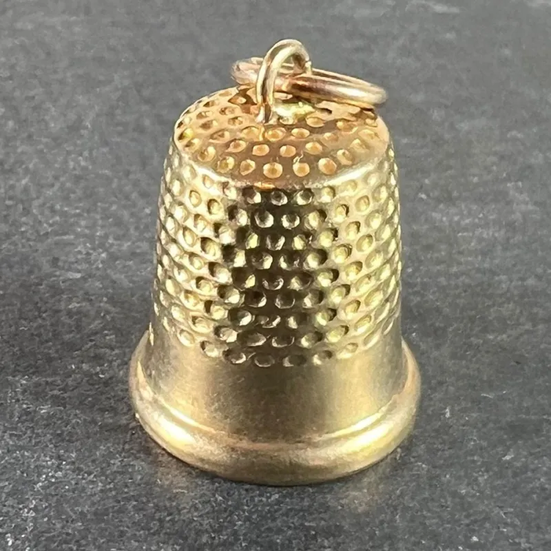 Pamono Vintage 9k Yellow Gold Charm Pendant, 1990s> Necklaces