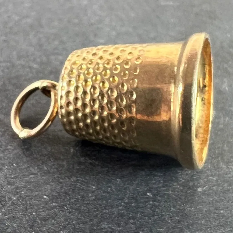 Pamono Vintage 9k Yellow Gold Charm Pendant, 1990s> Necklaces