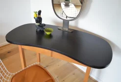 Hot Pamono Vintage Kidney-Shaped Dressing Table, 1950s