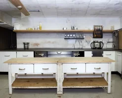 Best Pamono Vintage Kitchen Worktable, 1970s