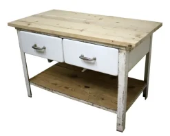 Best Pamono Vintage Kitchen Worktable, 1970s