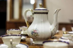 Pamono Vintage Krautheim Selb-Bavaria Coffee Service, 1950s, Set of 19><noscript><img width=