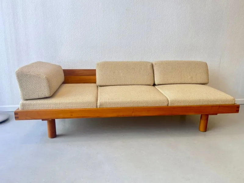 Pamono Vintage L09 Daybed by Pierre Chapo, 1968> Daybeds & Chaises Lounges