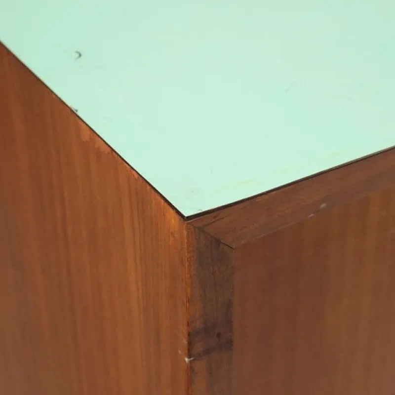 Pamono Vintage Laminate and Teak Veneer Cupboard, Italy, 1960s> Sideboards & Buffets