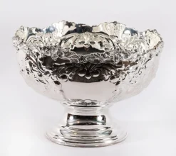 Clearance Pamono Vintage Large Silver Plated Champagne Cooler