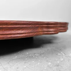 Discount Pamono Vintage Lazy Susan Rotating Tray in Teak from Nissen, Denmark, 1960s