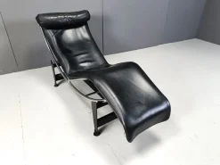 Pamono Vintage Lc4 Chaise Longue by Le Corbusier for Cassina, 1970s><noscript><img width=