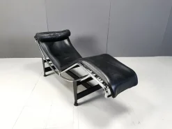 Pamono Vintage Lc4 Chaise Longue by Le Corbusier for Cassina, 1970s><noscript><img width=
