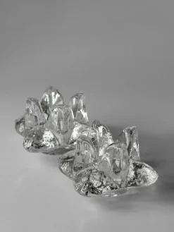 Clearance Pamono Vintage Lead Crystal Candleholders by Ann Wolff for Kosta Boda, 1970, Set of 2