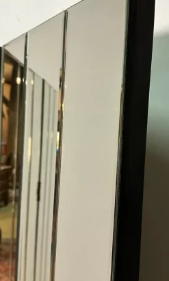 Pamono Vintage 3-Leaf Screen in Beveled Mirrors, 1980s><noscript><img width=