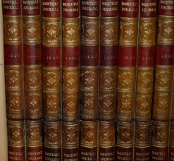 Discount Pamono Vintage Leather A4 Storage Box Files with Faux Book Fronts, Set of 37