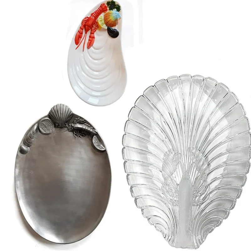 Sale Pamono Vintage Lobster Serving Dishes, Set of 3