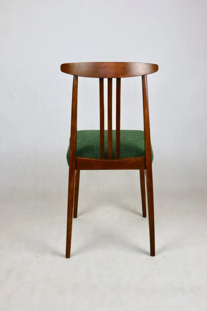 Hot Pamono Vintage Loft Chair in Green Bouclé, 1970s