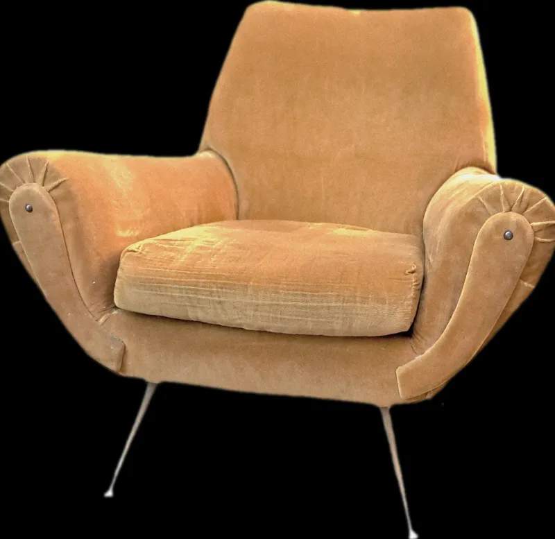 Discount Pamono Vintage Lounge Chairs and Sofa, 1950s, Set of 3