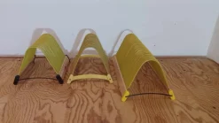 New Pamono Vintage LP Stand, 1970s, Set of 3
