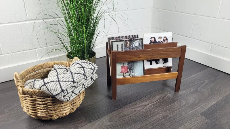 Sale Pamono Vintage Magazine Rack attributed to Guy Rodgers, 1960s